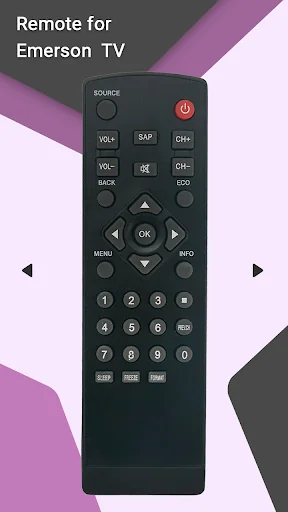Remote for Emerson TV screenshot 4