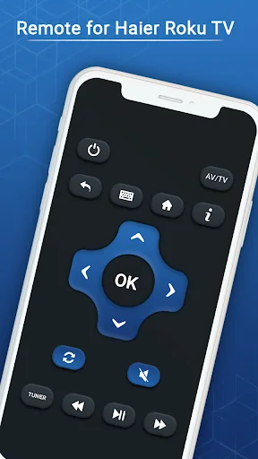 Remote for Haier Roku TV