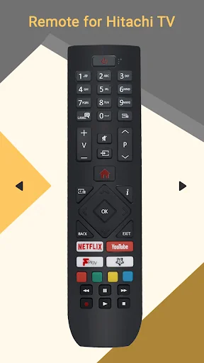 Remote for Hitachi TV screenshot 2