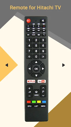 Remote for Hitachi TV screenshot 3