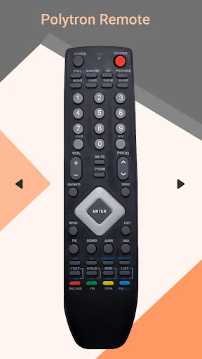 Remote for Polytron TV
