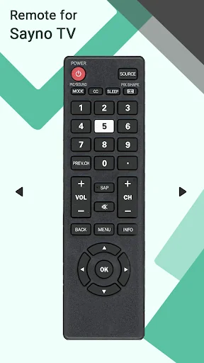 Remote for Sanyo TV screenshot 2