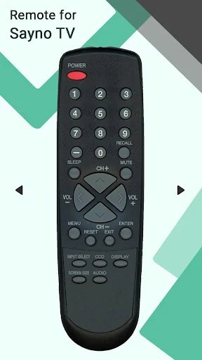 Remote for Sanyo TV screenshot 3