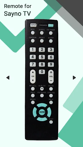 Remote for Sanyo TV screenshot 4