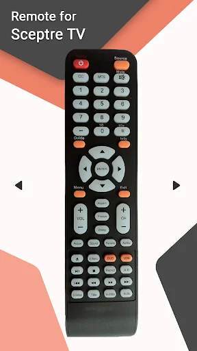 Remote for Sceptre TV screenshot 2