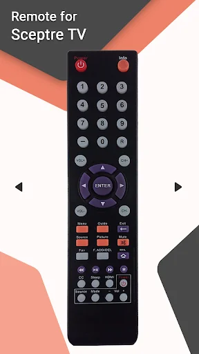Remote for Sceptre TV screenshot 3
