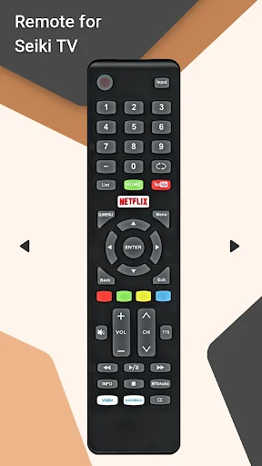 Remote for Seiki TV screenshot 1