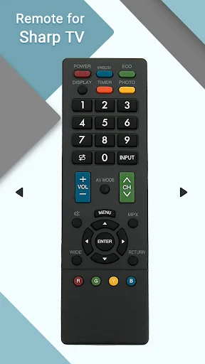 Remote for Sharp TV screenshot 1