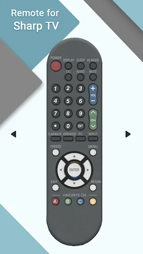 Remote for Sharp TV screenshot 3