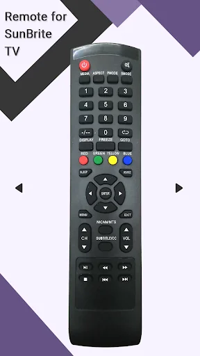 Remote for Telefunken TV
