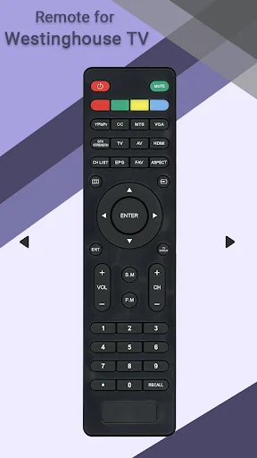 Remote for Westinghouse TV screenshot 2