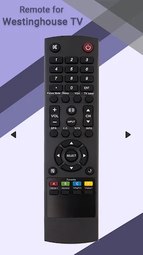 Remote for Westinghouse TV screenshot 3