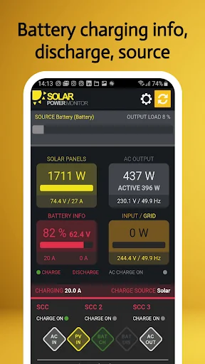 Solar Power Monitor screenshot 4