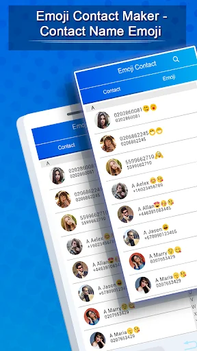Emoji Contact Maker screenshot 1