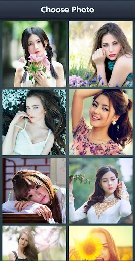 Slide Puzzles: Beautiful Girls