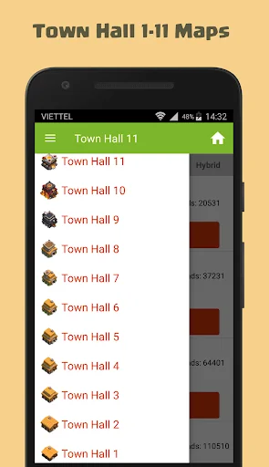 Maps of Clash of Clans screenshot 2