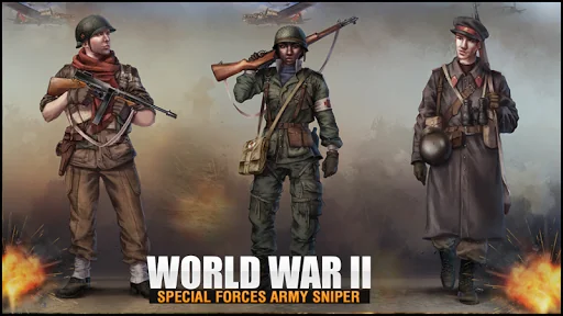 World War Army: FPS WW2 Games