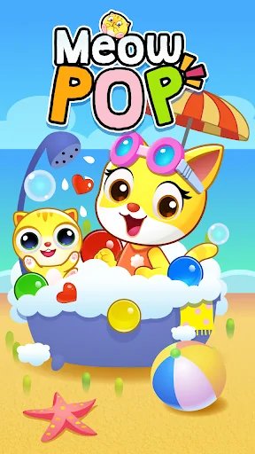 Cat poptime: Bubble Story