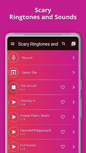 Scary Ringtones and Sounds