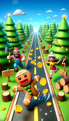 Gingerbread Man escape 3D