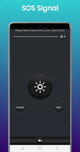 Flashlight for Samsung Galaxy screenshot 4