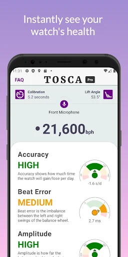 Tosca Watch Health