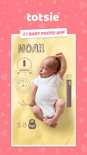 Totsie – Baby Photo Editor screenshot 1