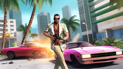 Miami Gangster Crime City Game