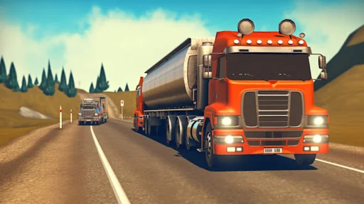 Oil Cargo Transport Truck Game