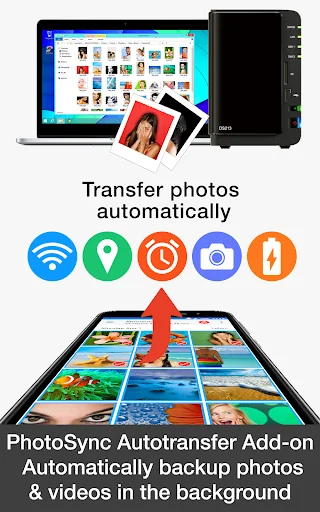PhotoSync Autotransfer Add-On screenshot 1