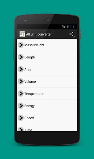 All Unit Converter screenshot 1