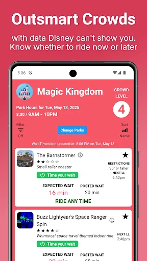 Disney World Lines