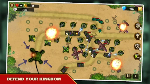 Tower Defense: Toy War screenshot 1