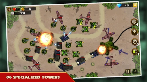 Tower Defense: Toy War screenshot 2