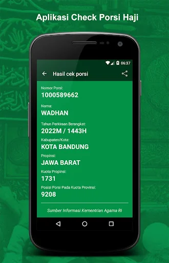 Cek Porsi Haji screenshot 3