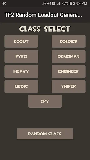 Random Loadout Generator - TF2 screenshot 1