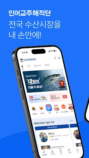 인어교주해적단 - 전국 수산시장 당일시세, 수산물 정보