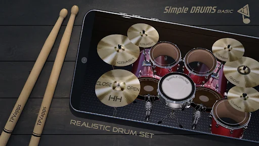 Simple Drums Basic - 3D Drums