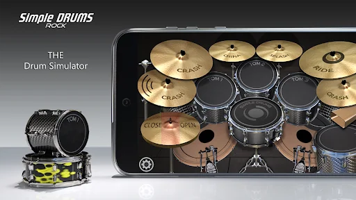 Simple Drums Rock - Drum Set screenshot 1