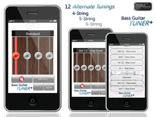 Bass Guitar Tunings