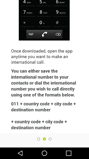 Page Plus Global Dialer screenshot 3