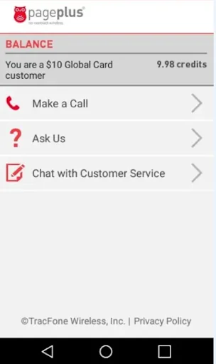 Page Plus Global Dialer screenshot 4