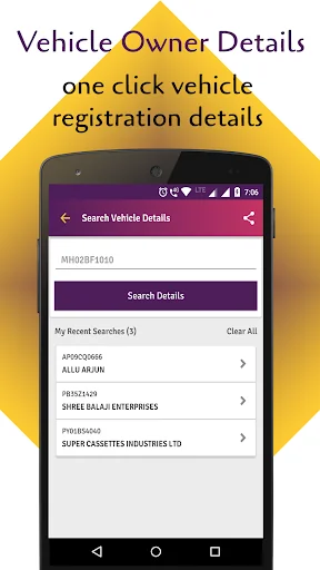 RTO Vehicle Info App & Challan