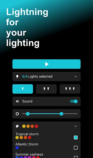 Tradfri Thunder - Lightning