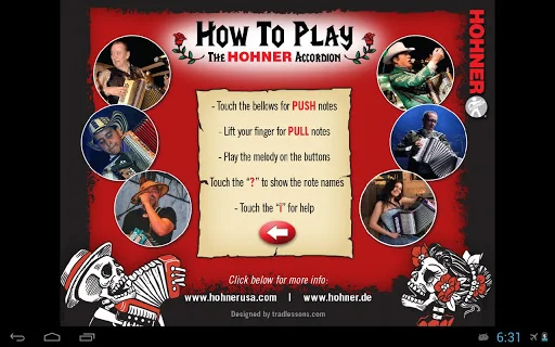Hohner-FBbEb Button Accordion screenshot 3