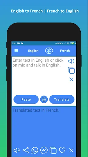 English to French Translation