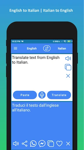 English to Italian Translator screenshot 2