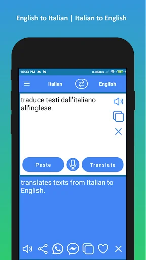 English to Italian Translator screenshot 3