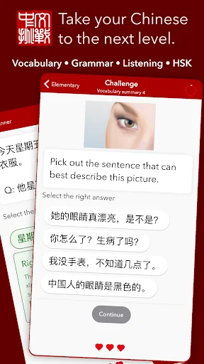 Chinese Grammar Challenges screenshot 1
