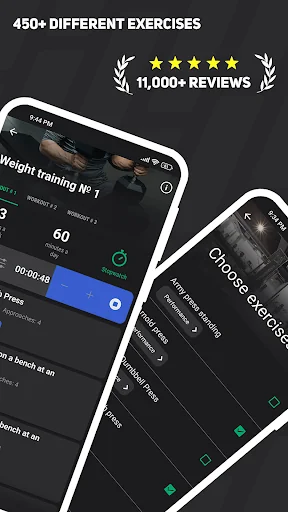 Gym workout - Fitness apps screenshot 2